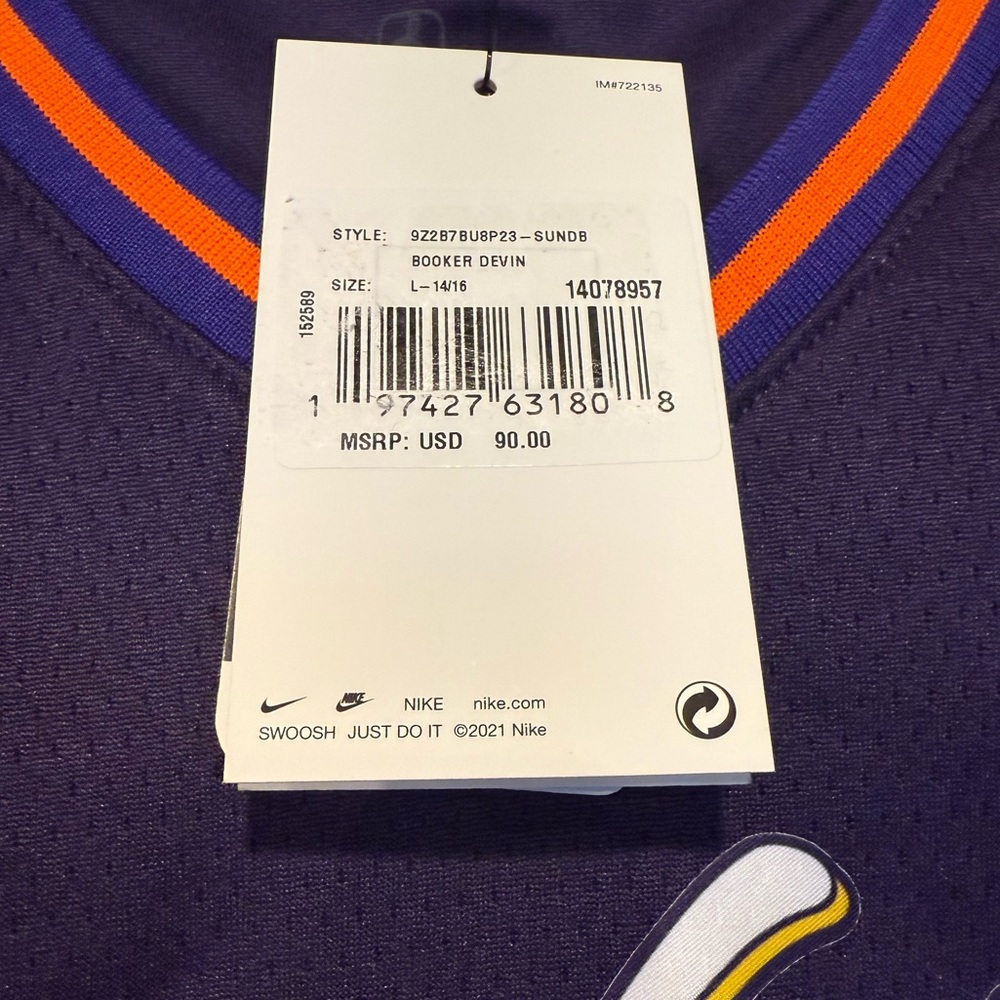 Nike Phoenix Suns City Edition Jersey - Picture 4 of 6